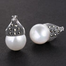 Vintage-Fashion-Fine-925-Jewelry-Drop-pearl (4)